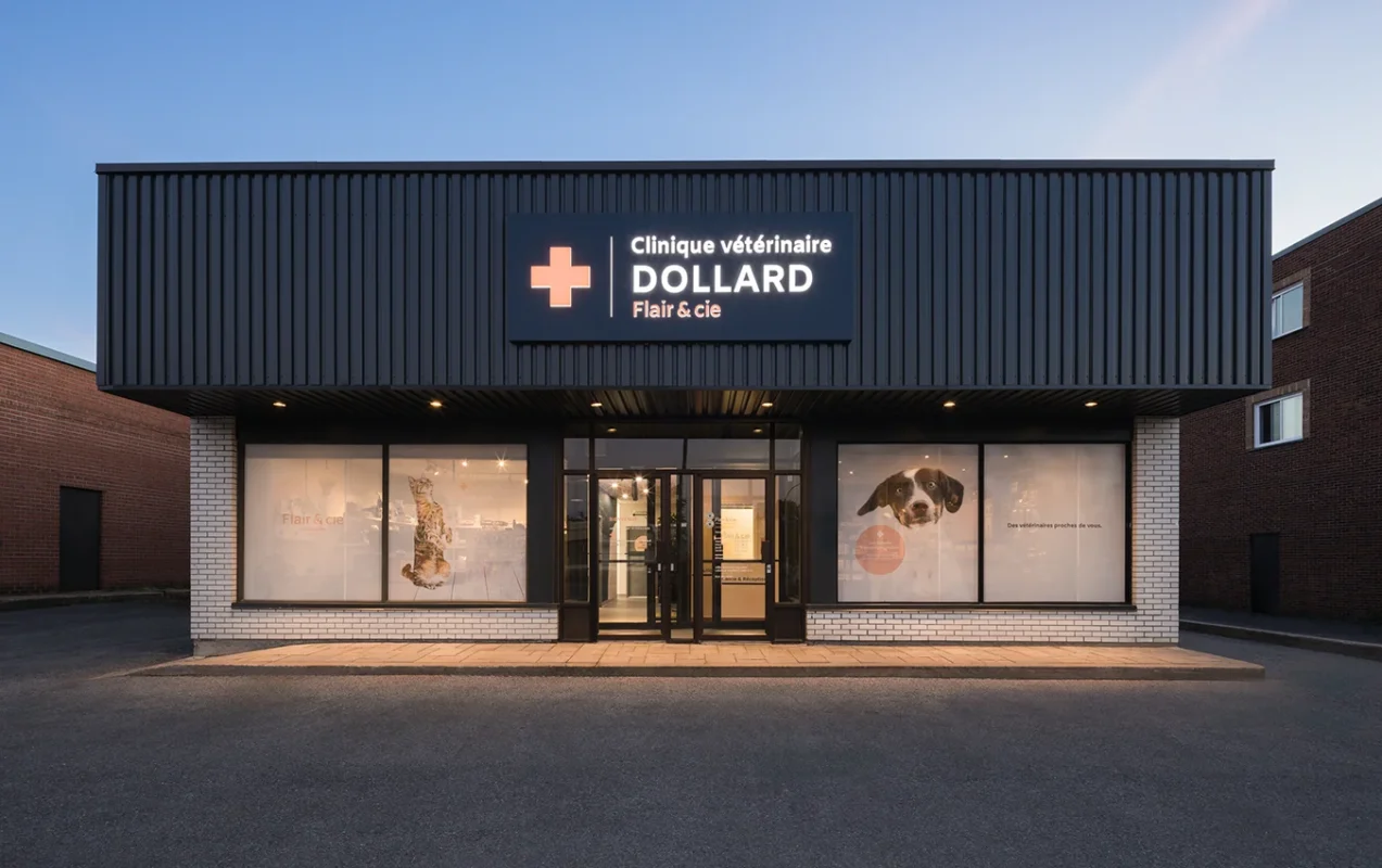 Devanture de l'établissement