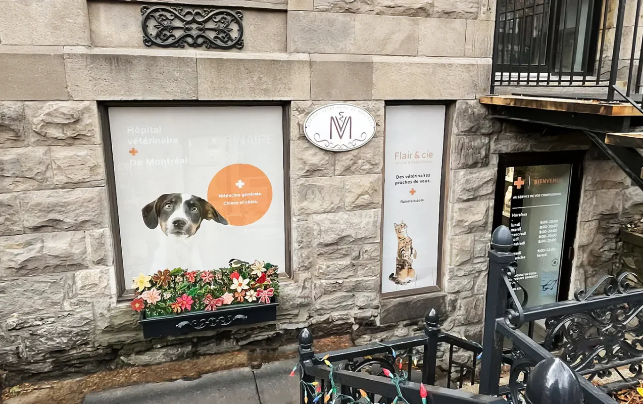 Devanture de l'établissement