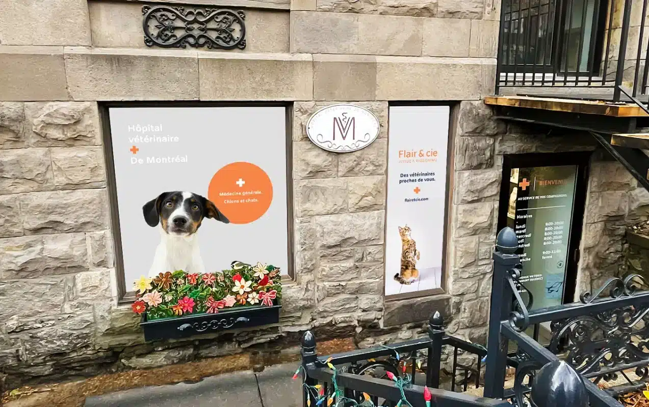 Devanture de l'établissement